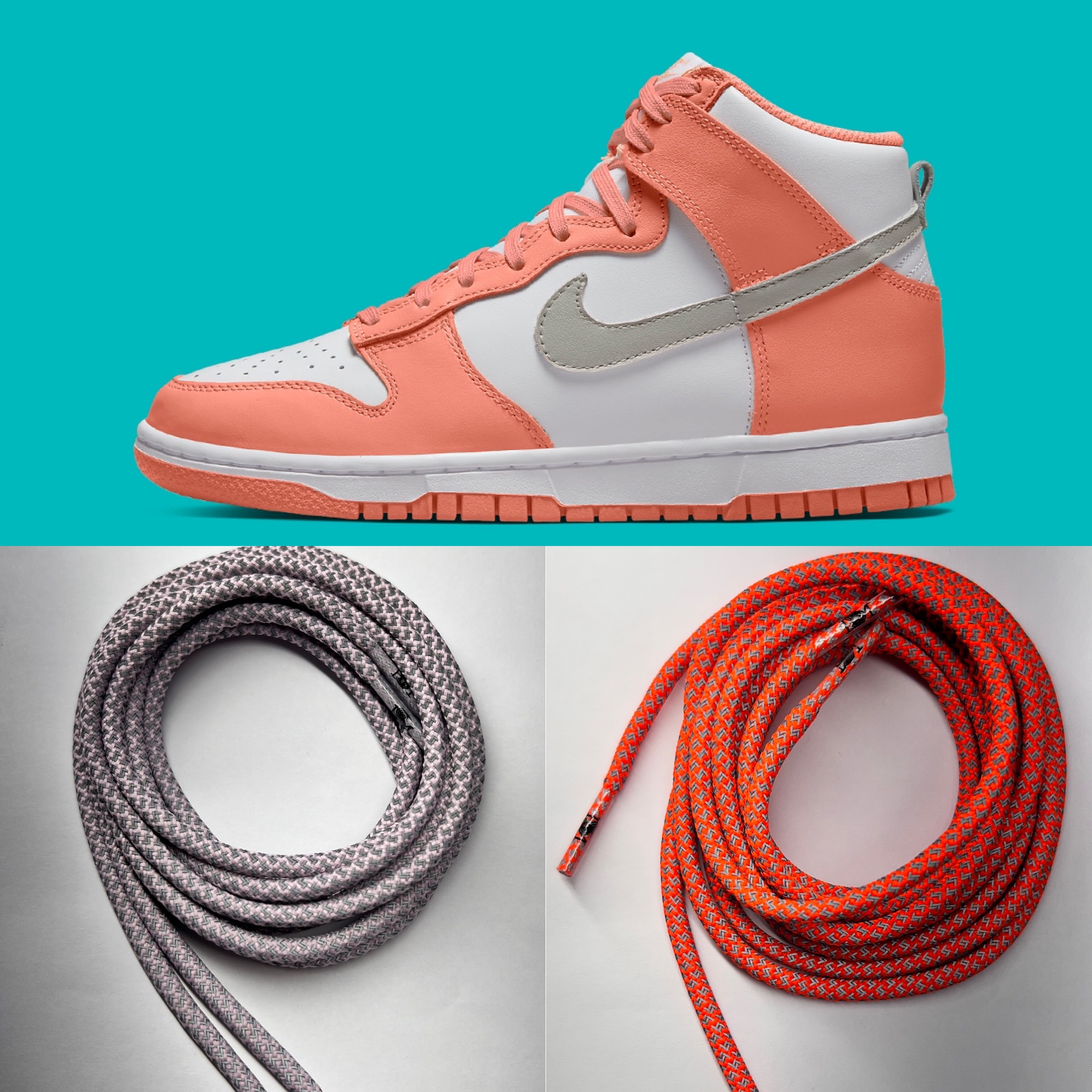 Nike Dunk Salmon with Laces