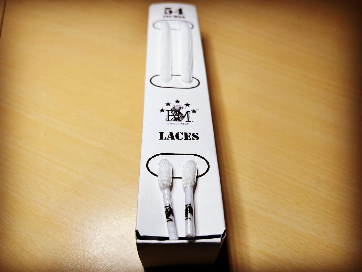 RSM Laces White Box Closeup
