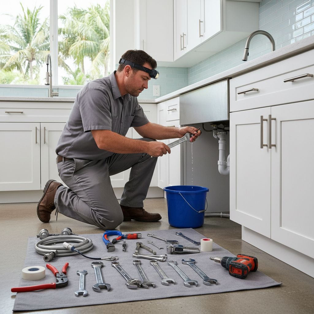 Professional plumbing repair