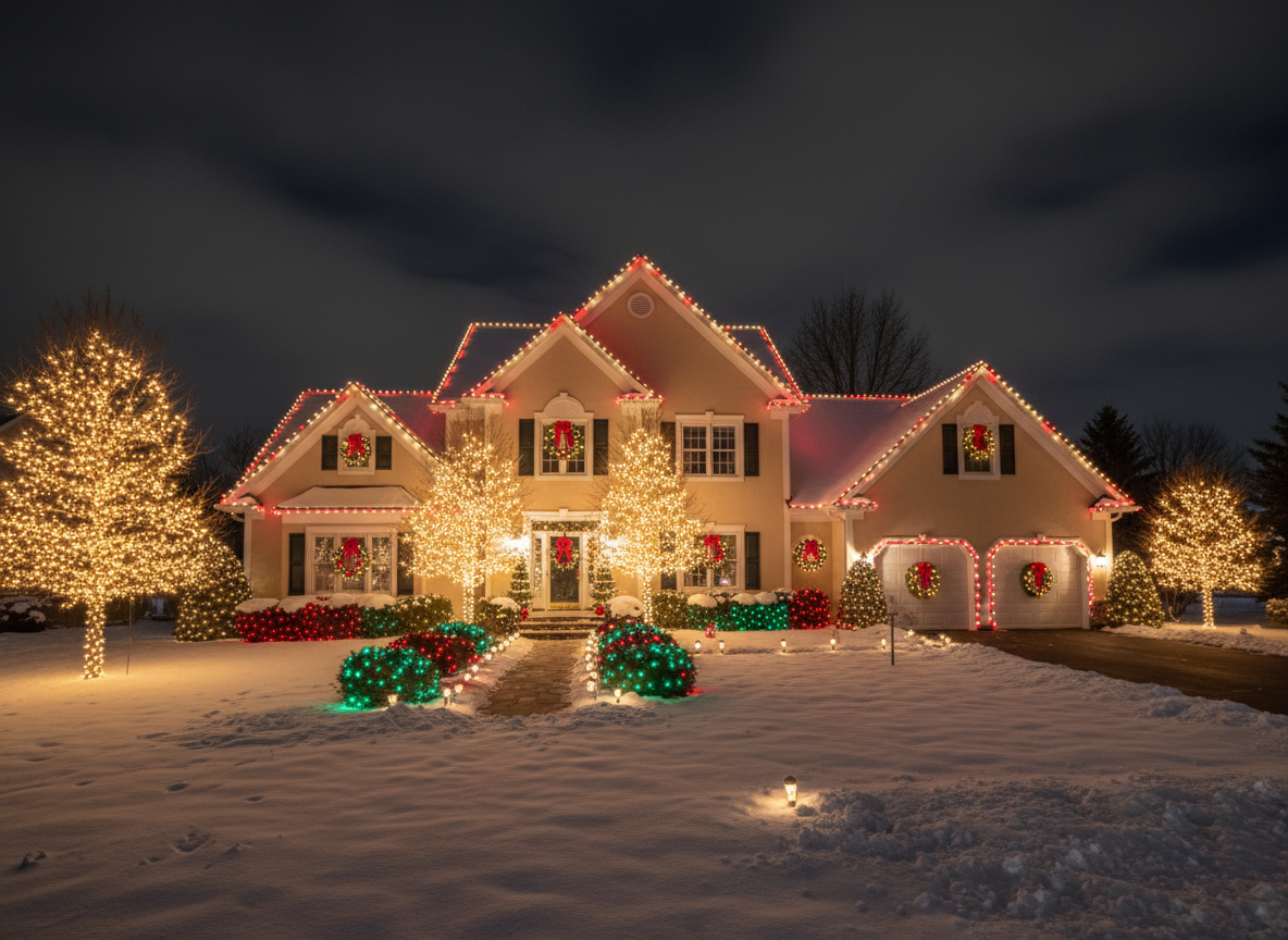 Full house decoration