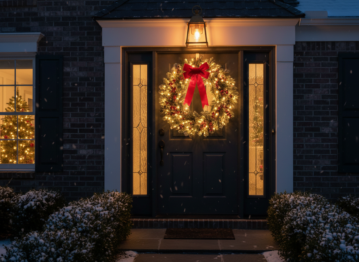 Prelit Wreaths