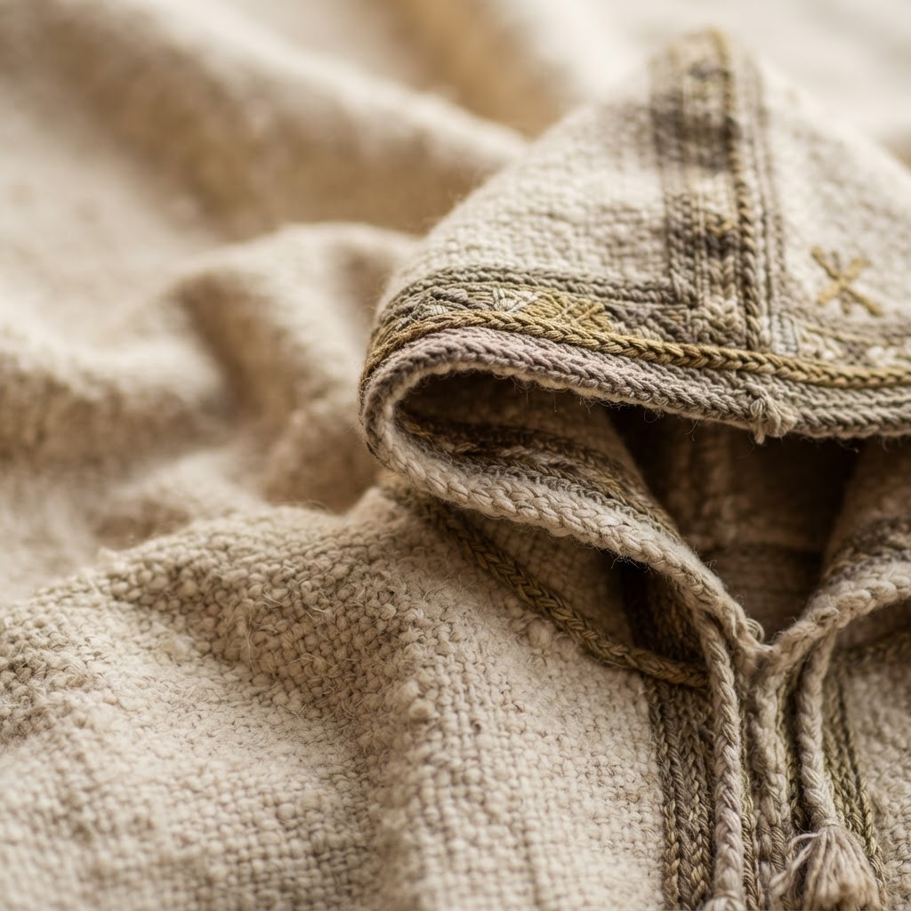 Traditional Pure Wool Burnous