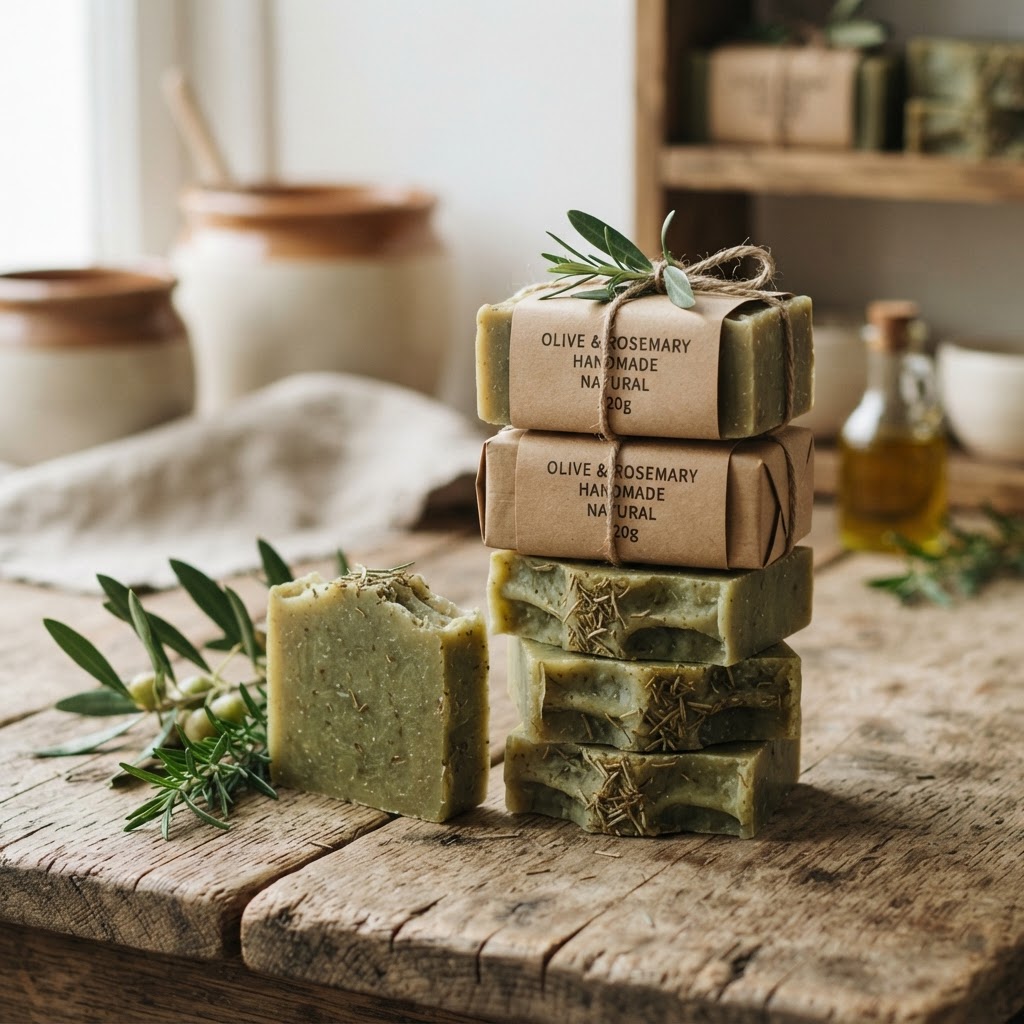 Olive Oil & Rosemary Soap