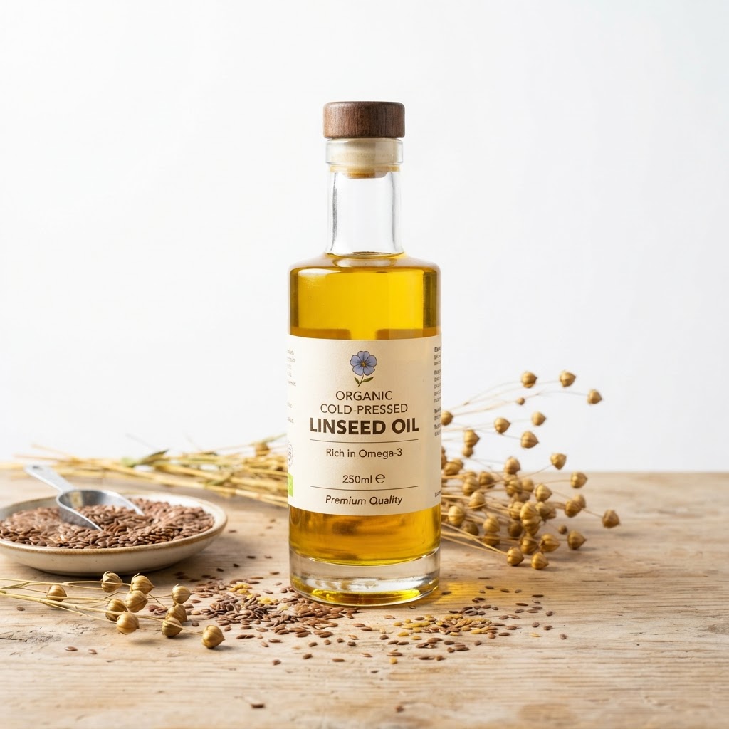 Cold-Pressed Linseed Oil 1L