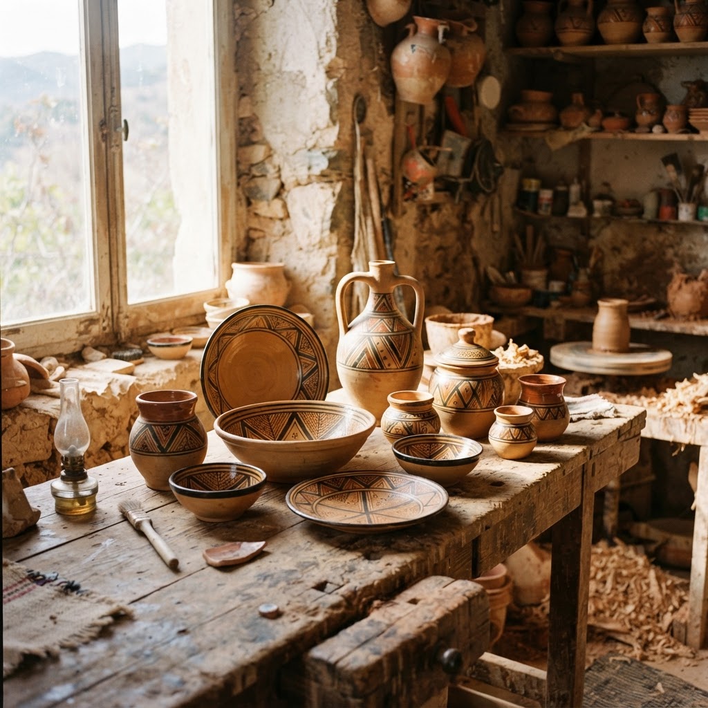 Traditional Kabyle Pottery