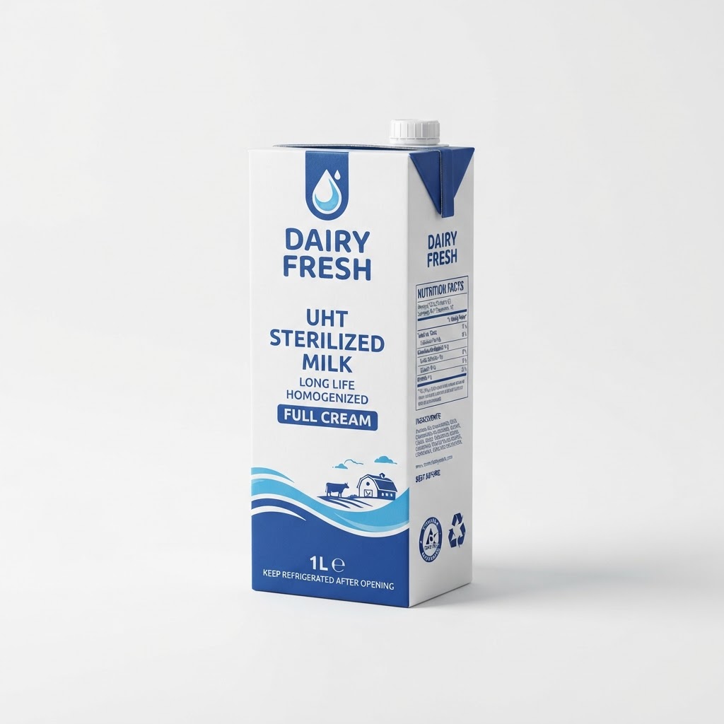 UHT Sterilized Milk 1L