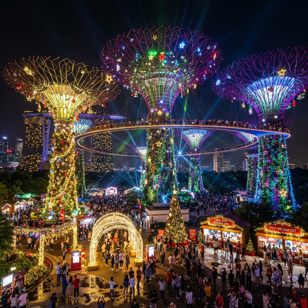Gardens by the Bay Christmas Wonderland