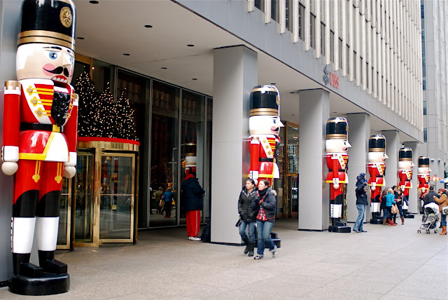 Giant Red Ornament at Sixth Avenue 13