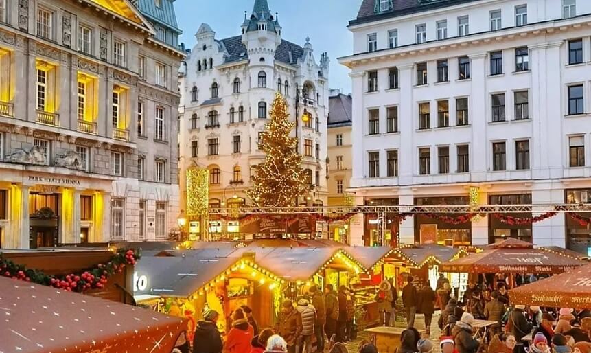 Vienna Christmas Market at Rathausplatz 13