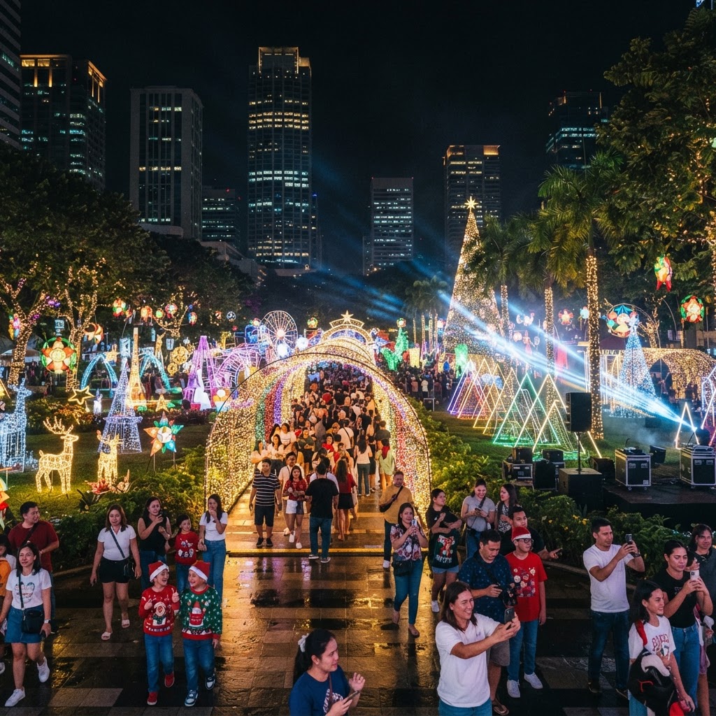 Ayala Triangle Gardens Festival of Lights
