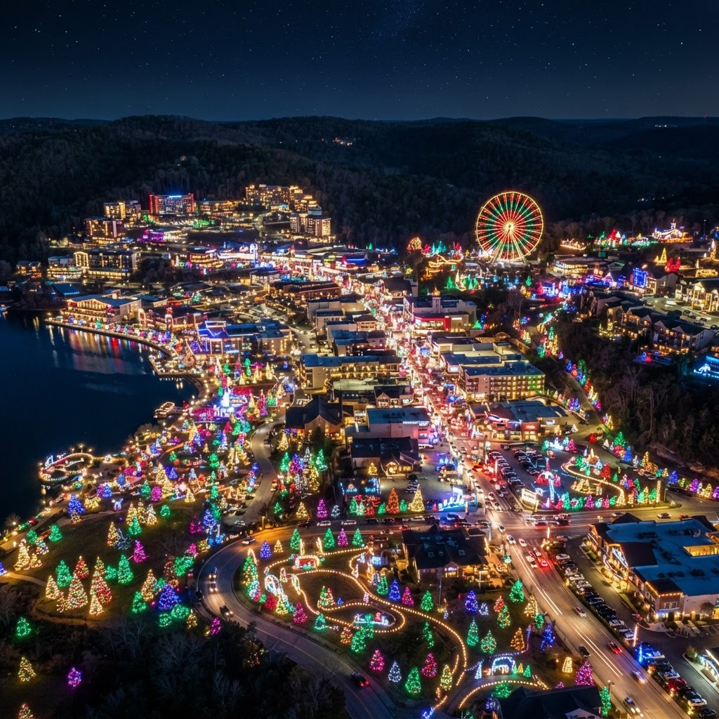 Branson Christmas Lights & Silver Dollar City