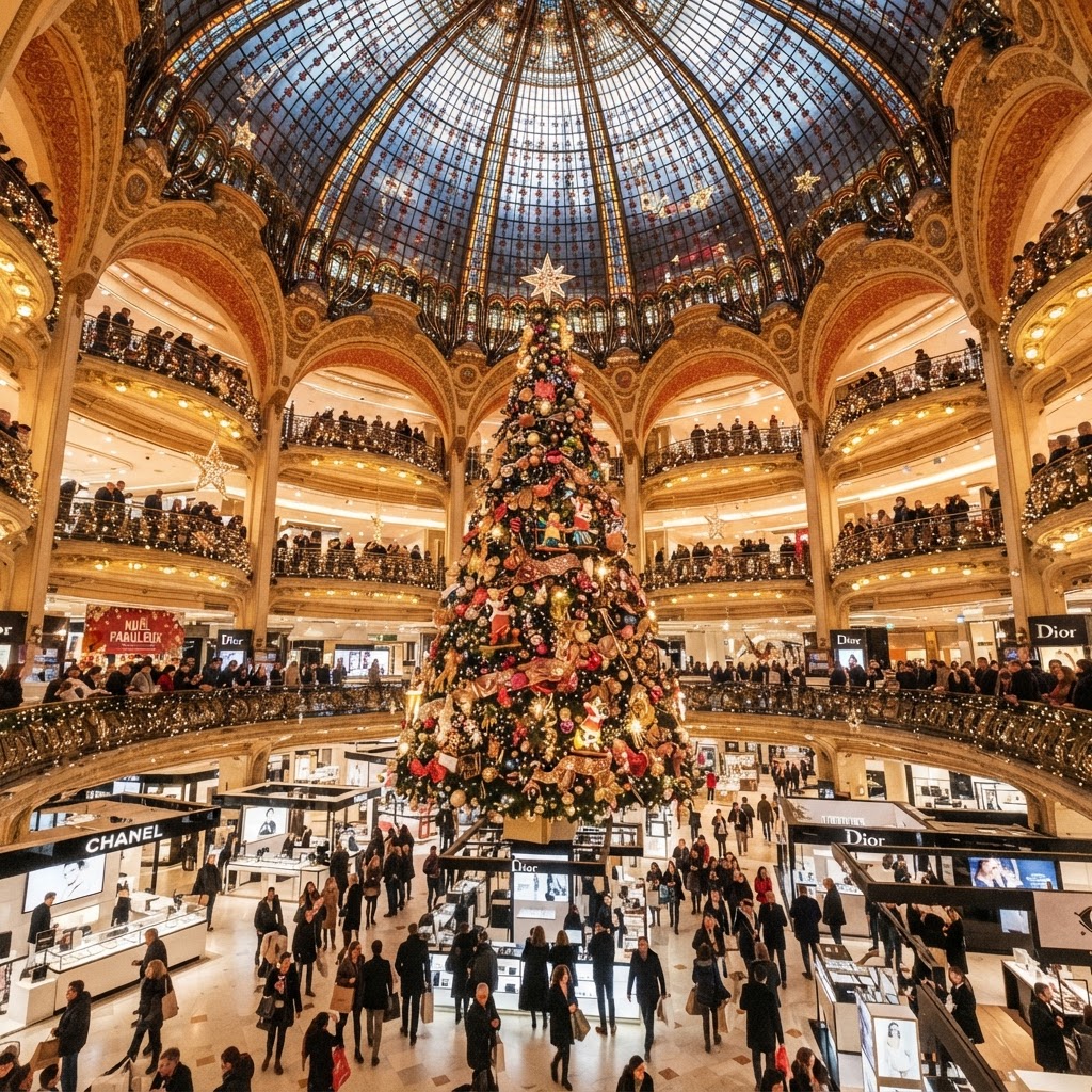 Galeries Lafayette Christmas Dome