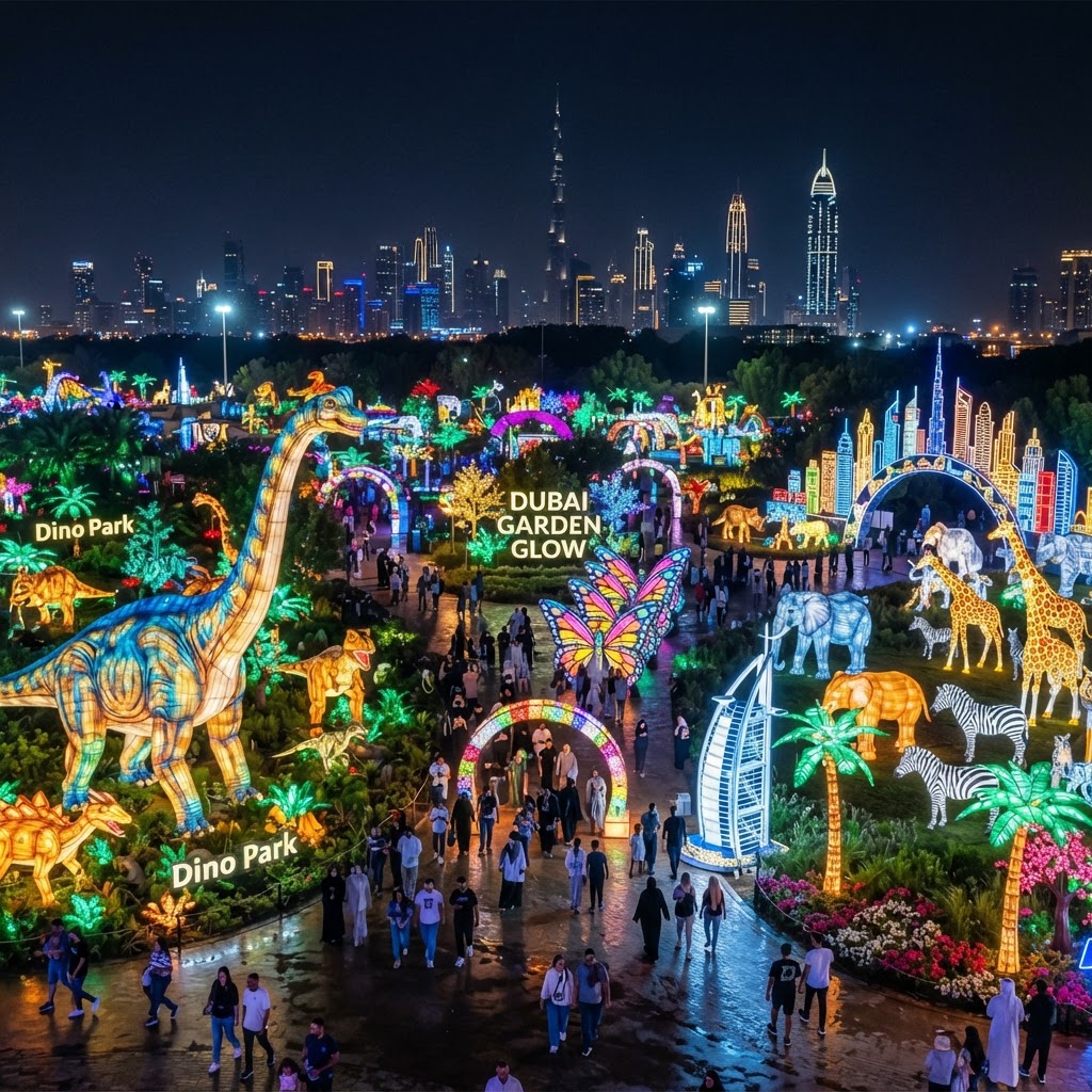 Dubai Garden Glow