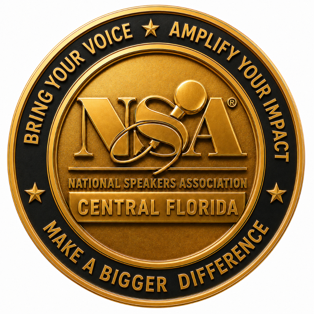 NSA Central Florida presidential seal – Bring Your Voice, Amplify Your Impact, Make a Bigger Difference