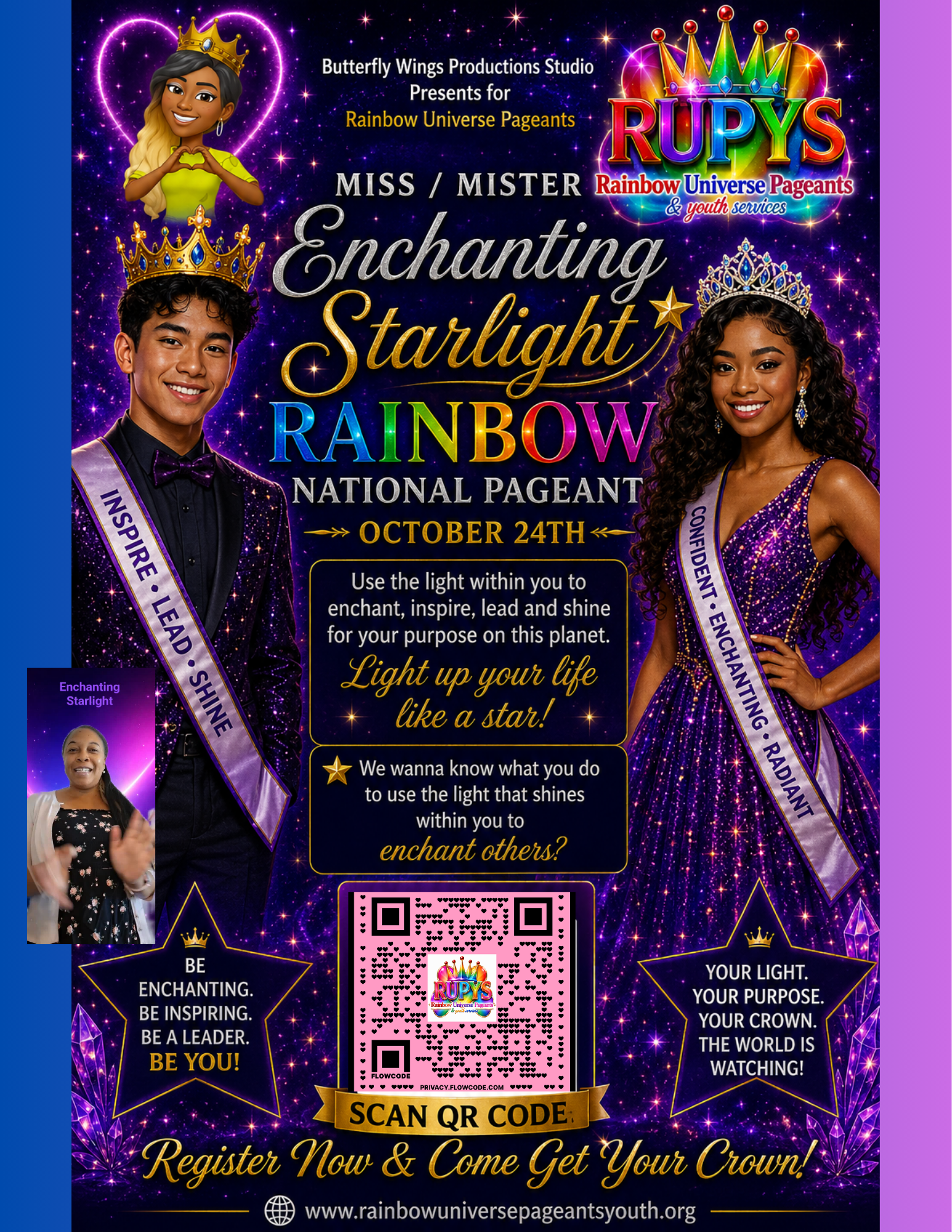 Miss/Mister Enchanting Starlight Rainbow National Pageant 2026