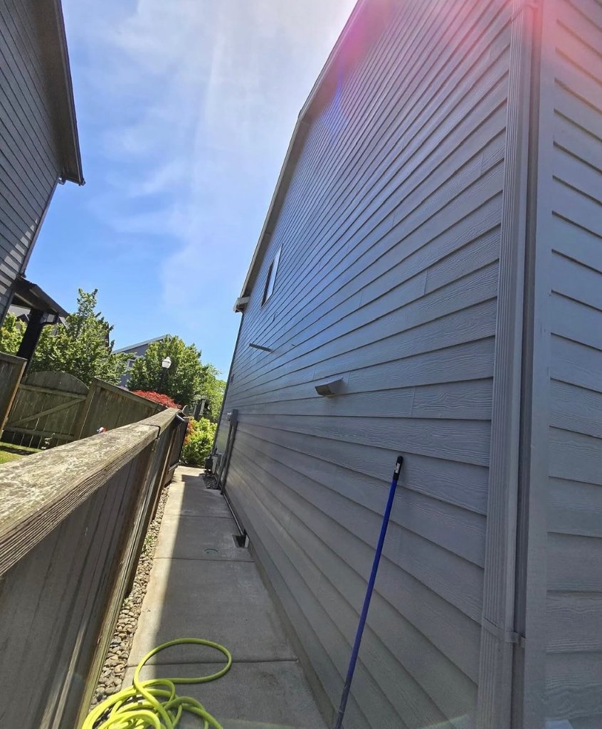 Painting - Gray Siding Side View