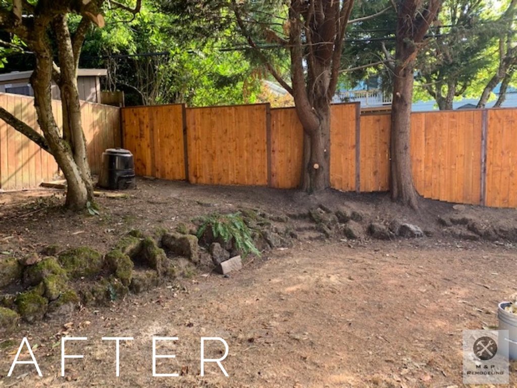 Cedar Fence – After