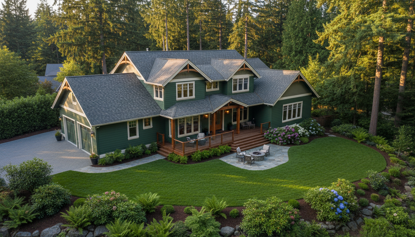Beautiful home exterior