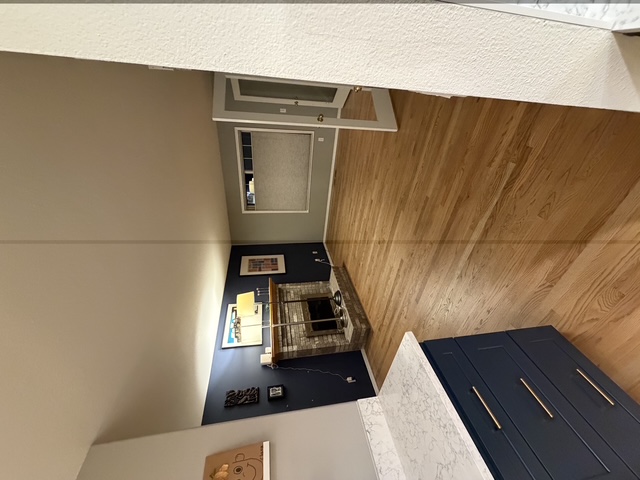 Kitchen Remodel - White Cabinets Counter Detail