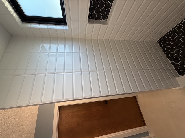 Bathroom Remodel - White Subway Tile Walls