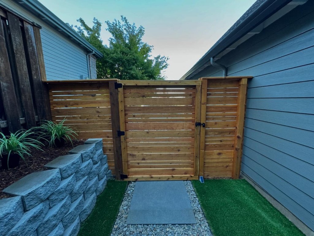 Covered Deck with Cedar Roof