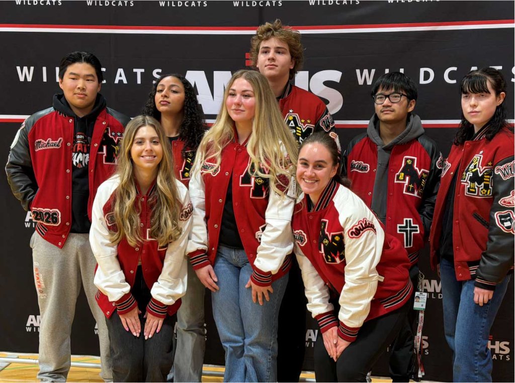 Letter jackets for Meadowdale High School