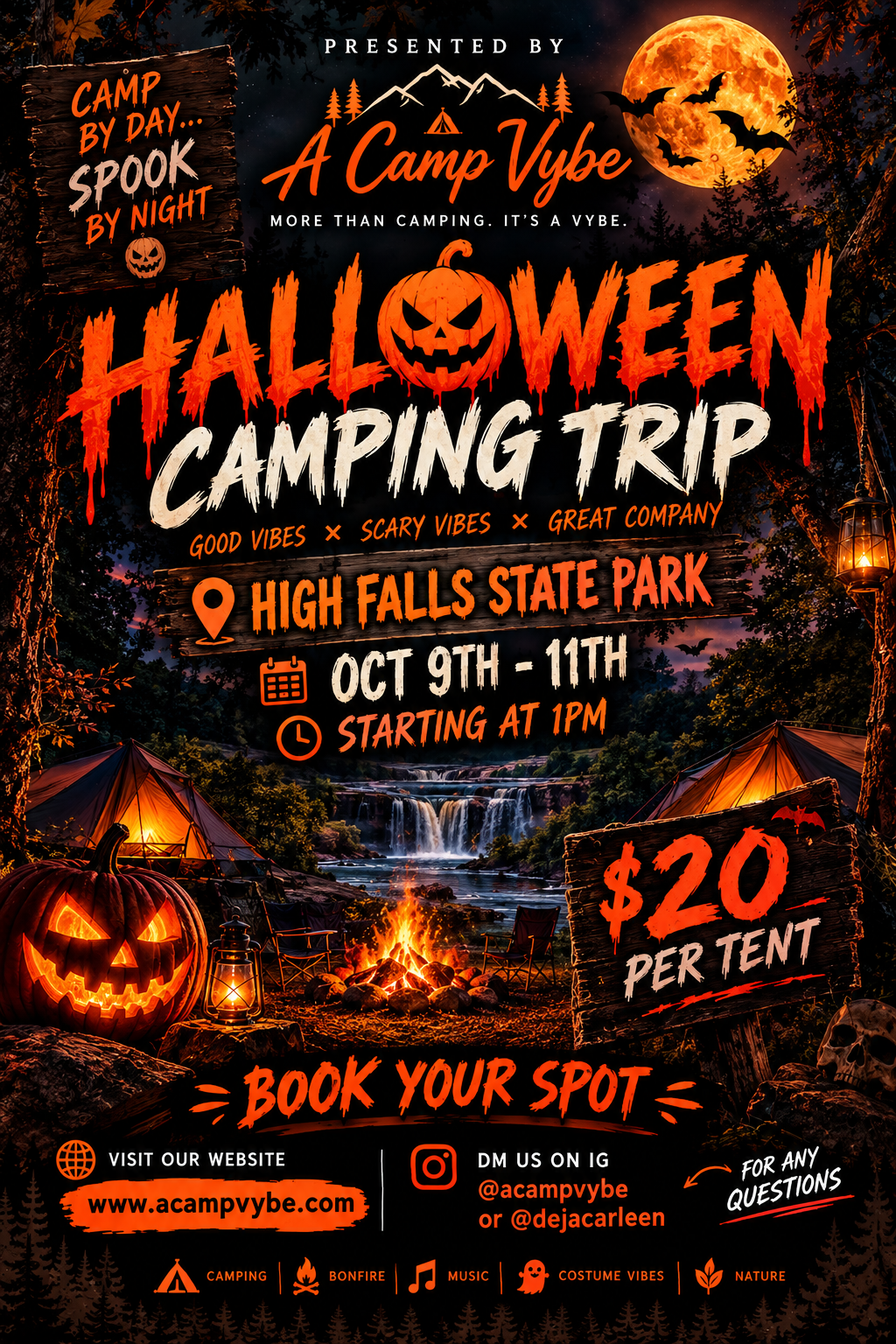 Halloween Camping Trip