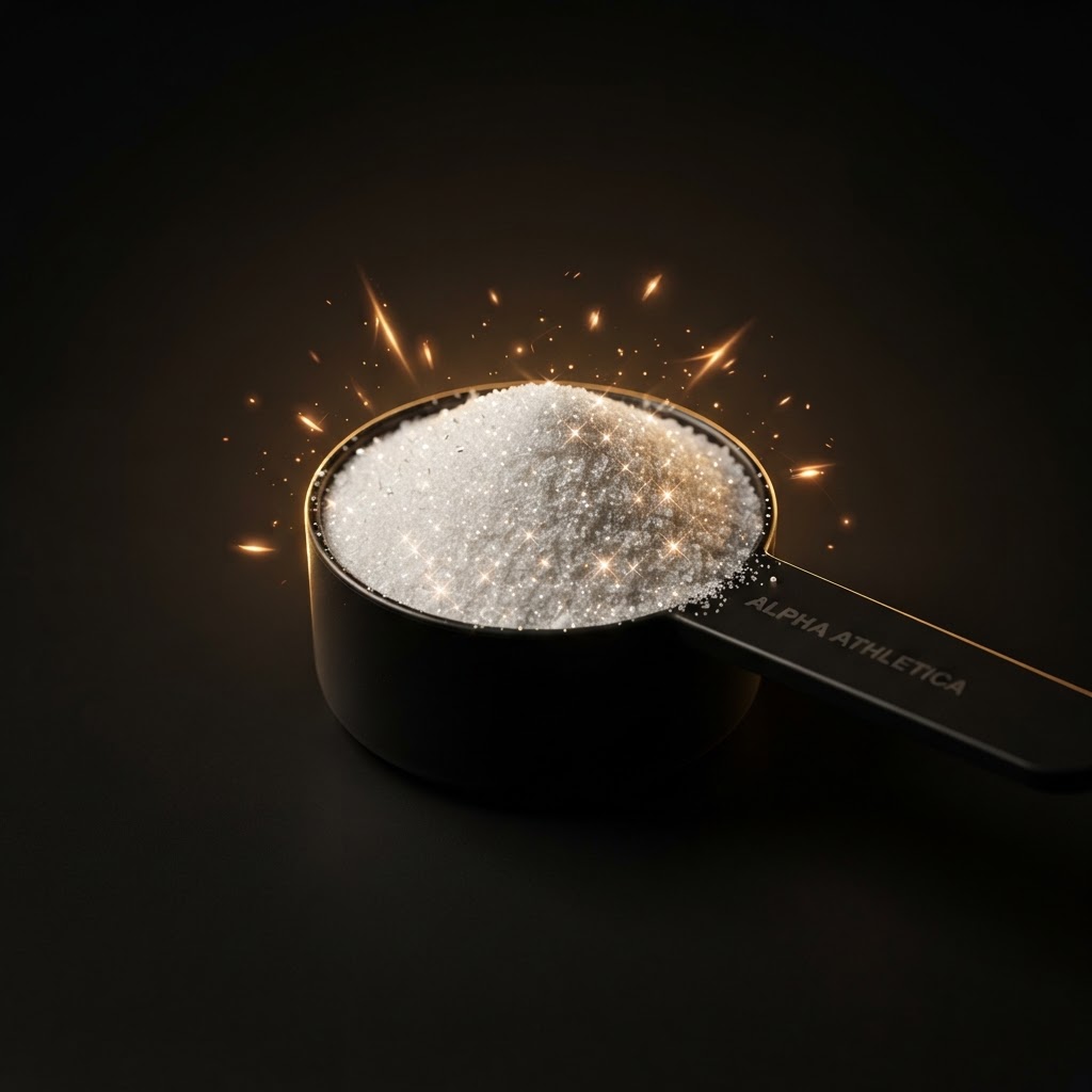 Beta alanine powder with crystal spark