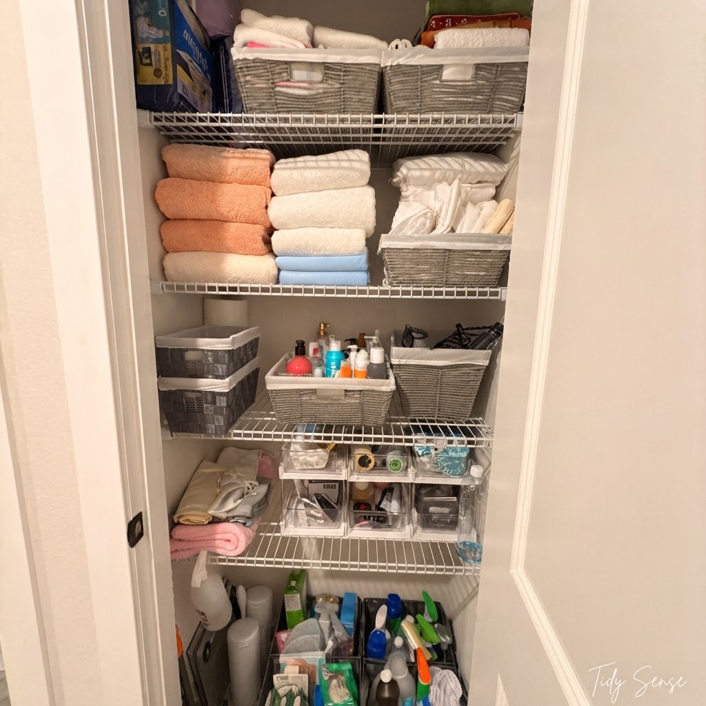 Snohomish Closet organized by Tidy Sense