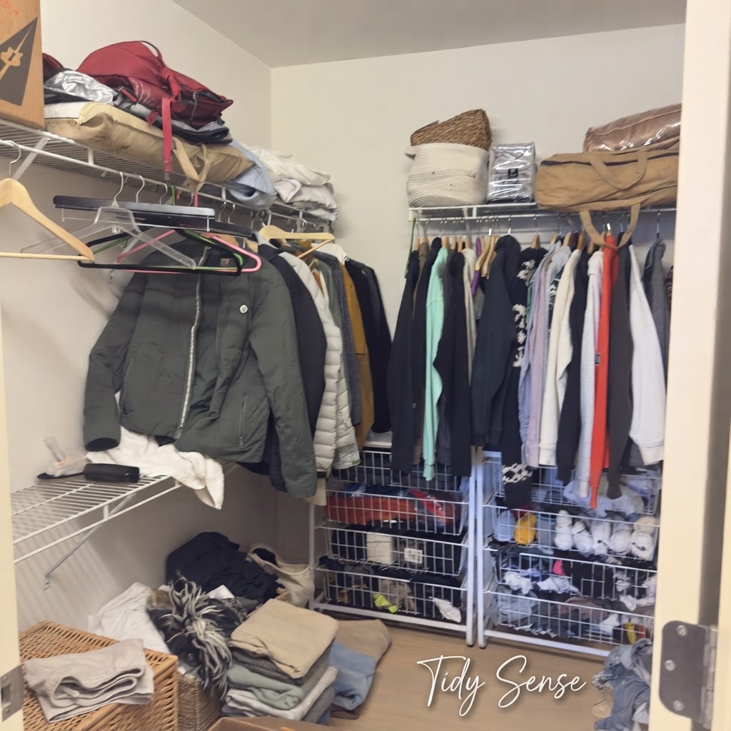 Walk-In Closet — Before - Where we started together