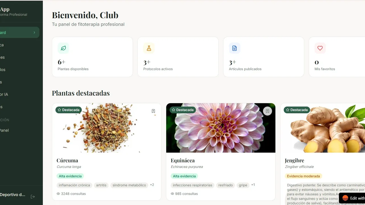 BASE DATOS PLANTAS template preview