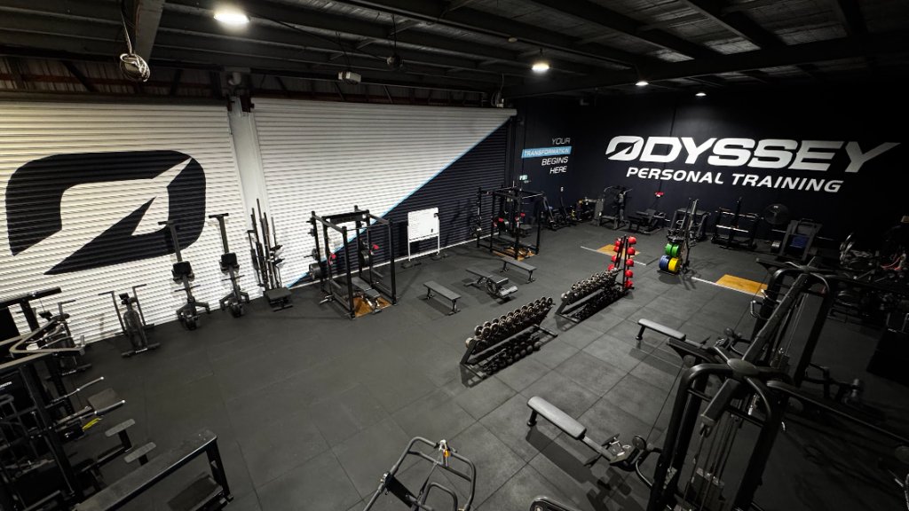 Group training session at Odyssey private gym in Ferntree Gully, Melbourne