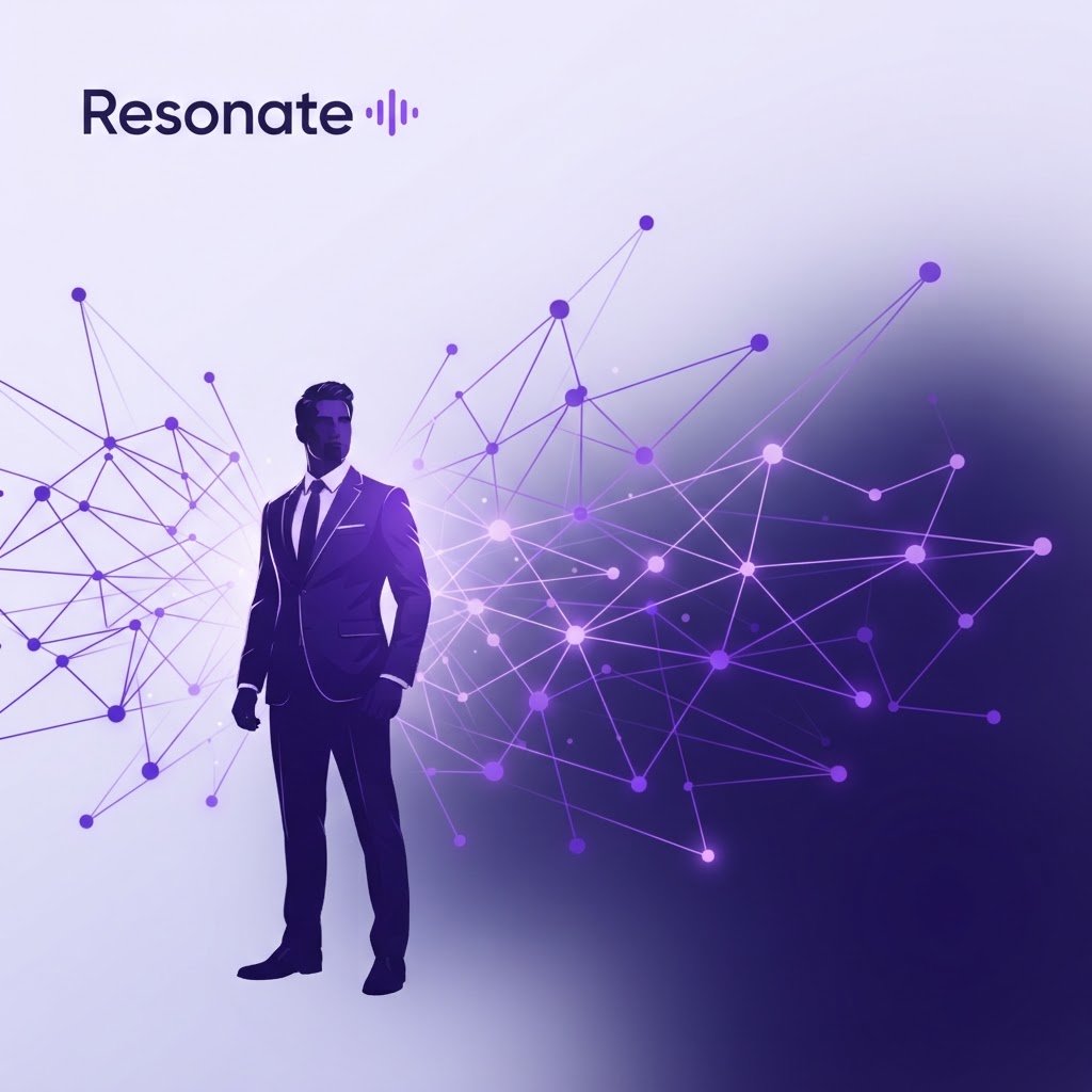 CEO personal branding as a LinkedIn sales channel - an executive connected to an expanding network of buyers