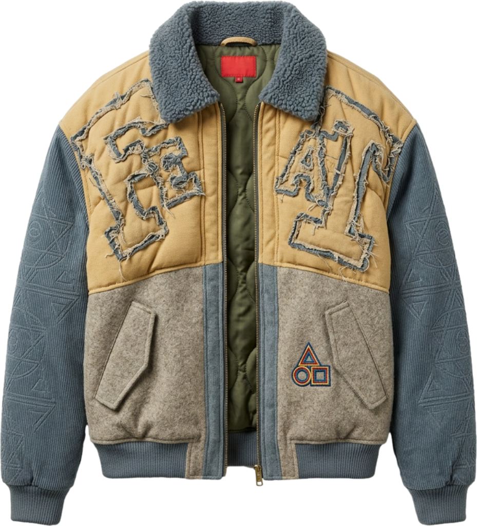 FEAT. VARSITY PATCHWORK