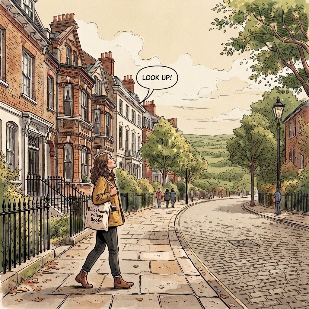 Illustration of exploring Blackheath architecture