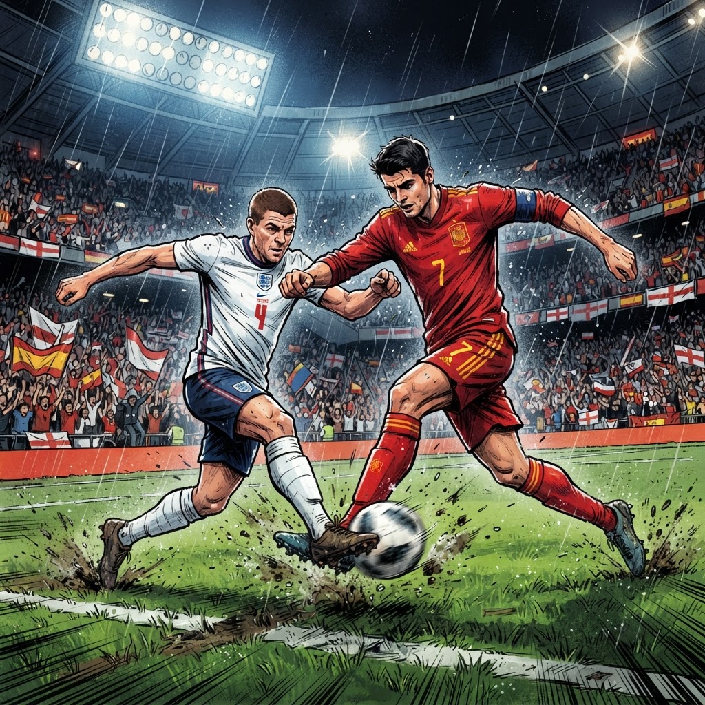 Nations League: Spain v England
