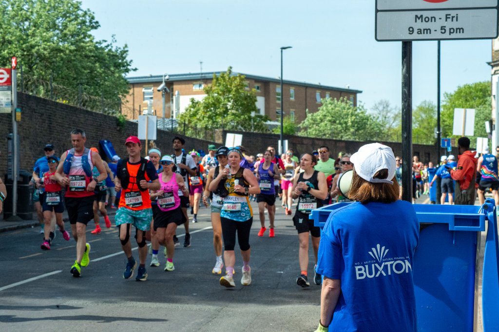 Richard running through Blackheath village