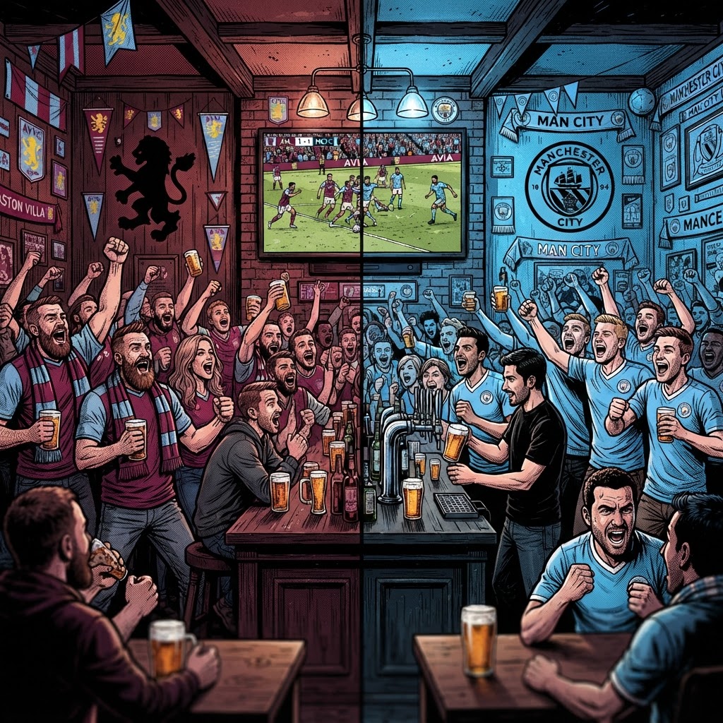 Aston Villa v Man City