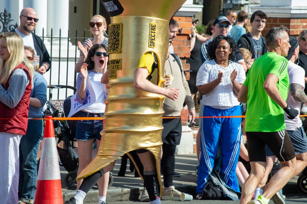 Runner from Charitable Trust UK clapping