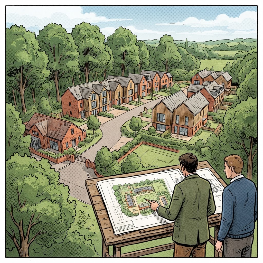 Major plans lodged to build new homes on former Blackheath tennis club site