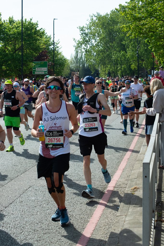 AJ Solomon runner smiling