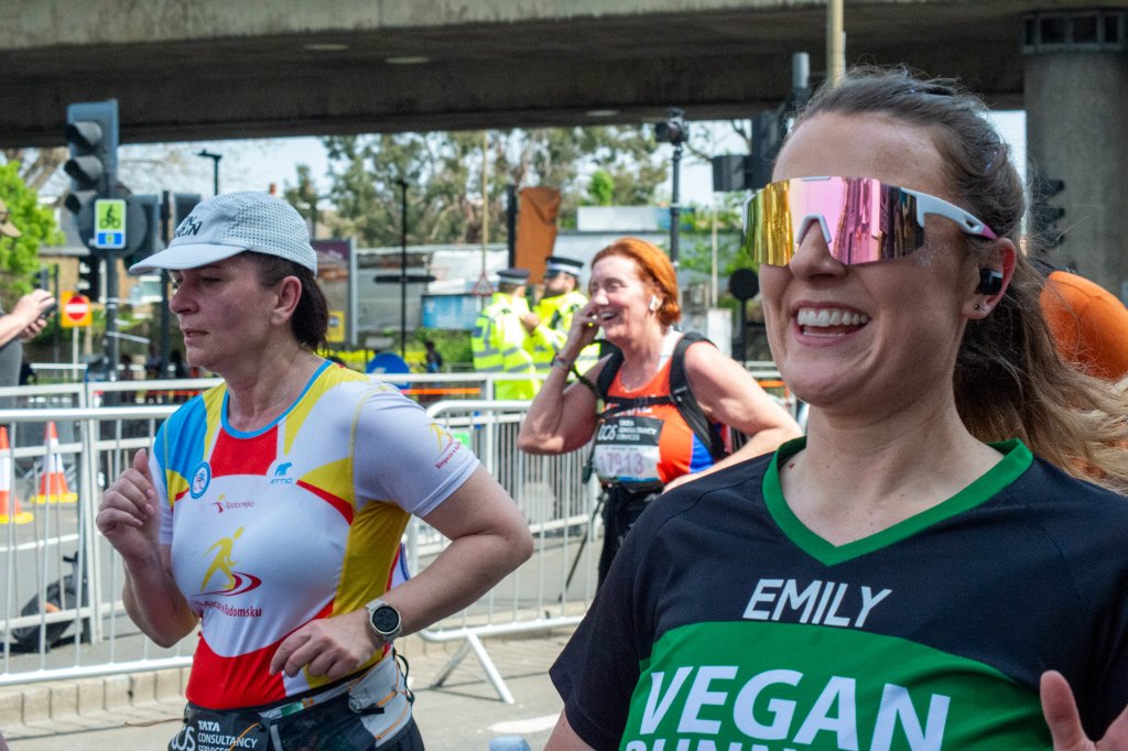 Jonny running for Young Lives vs Cancer