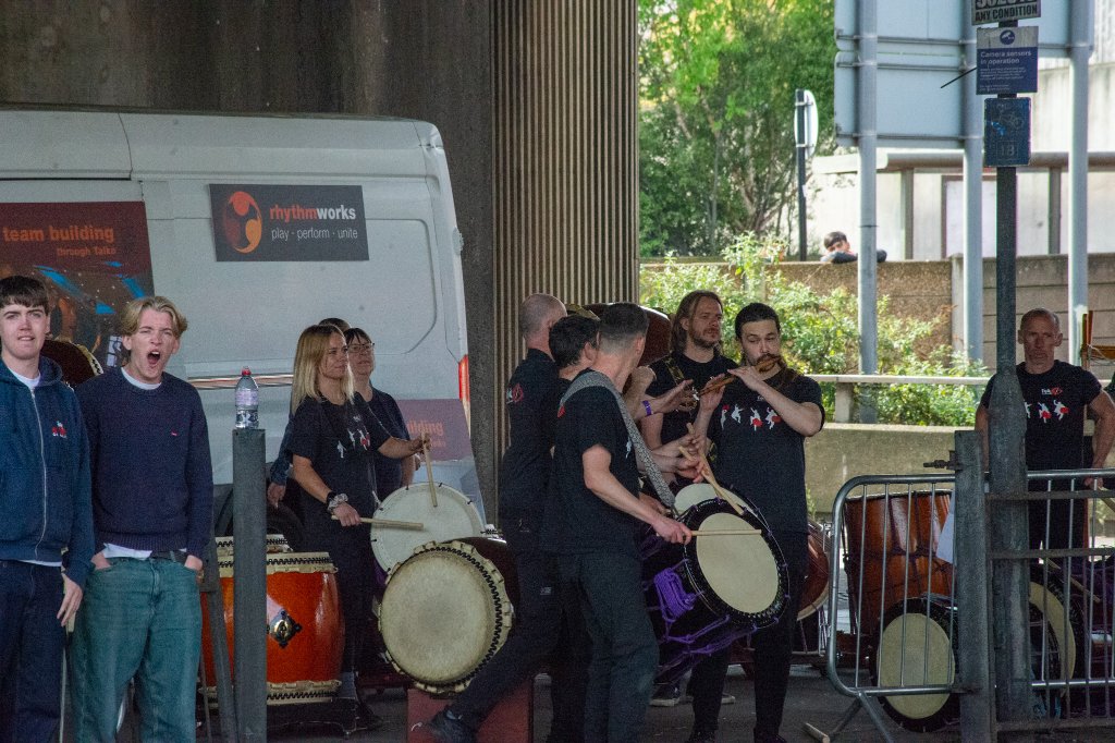 Barnados choir members singing
