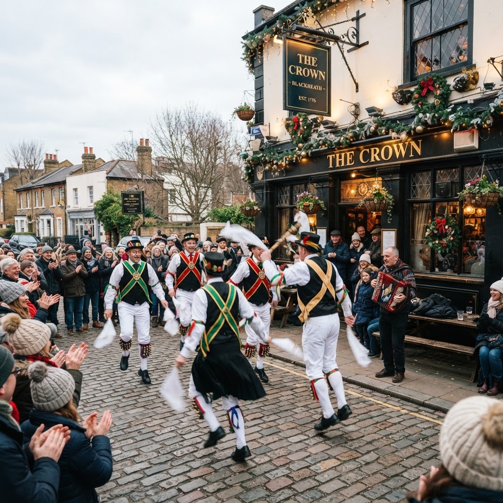 Morris Dancers — Dacre Morris & Black Path Morris