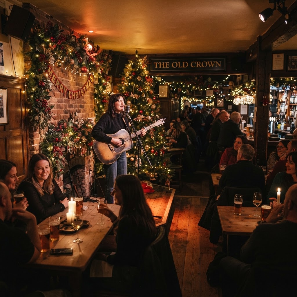 Christmas Themed Open Mic Night