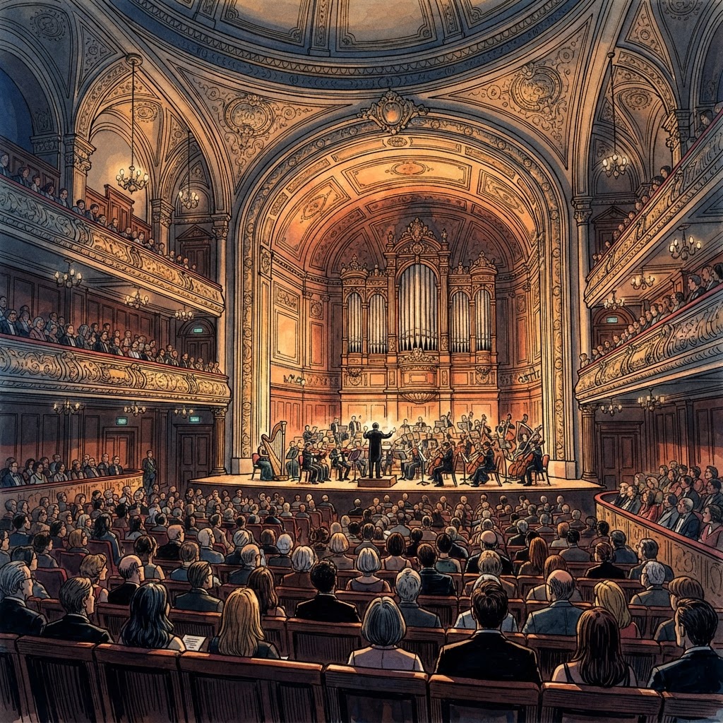 Illustration of Blackheath Halls concert venue