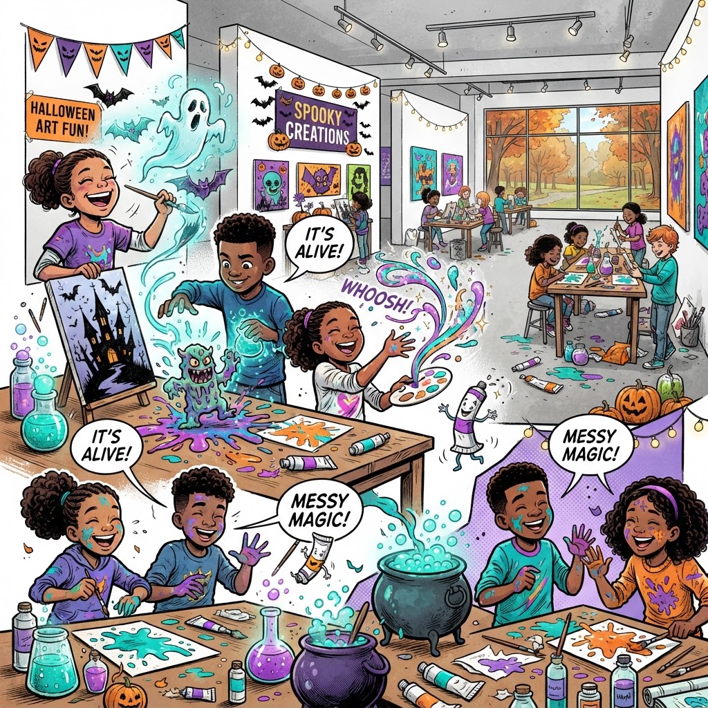 Cygnets Art School: Magic & Mischief October Half Term Workshops (G-West Gallery)