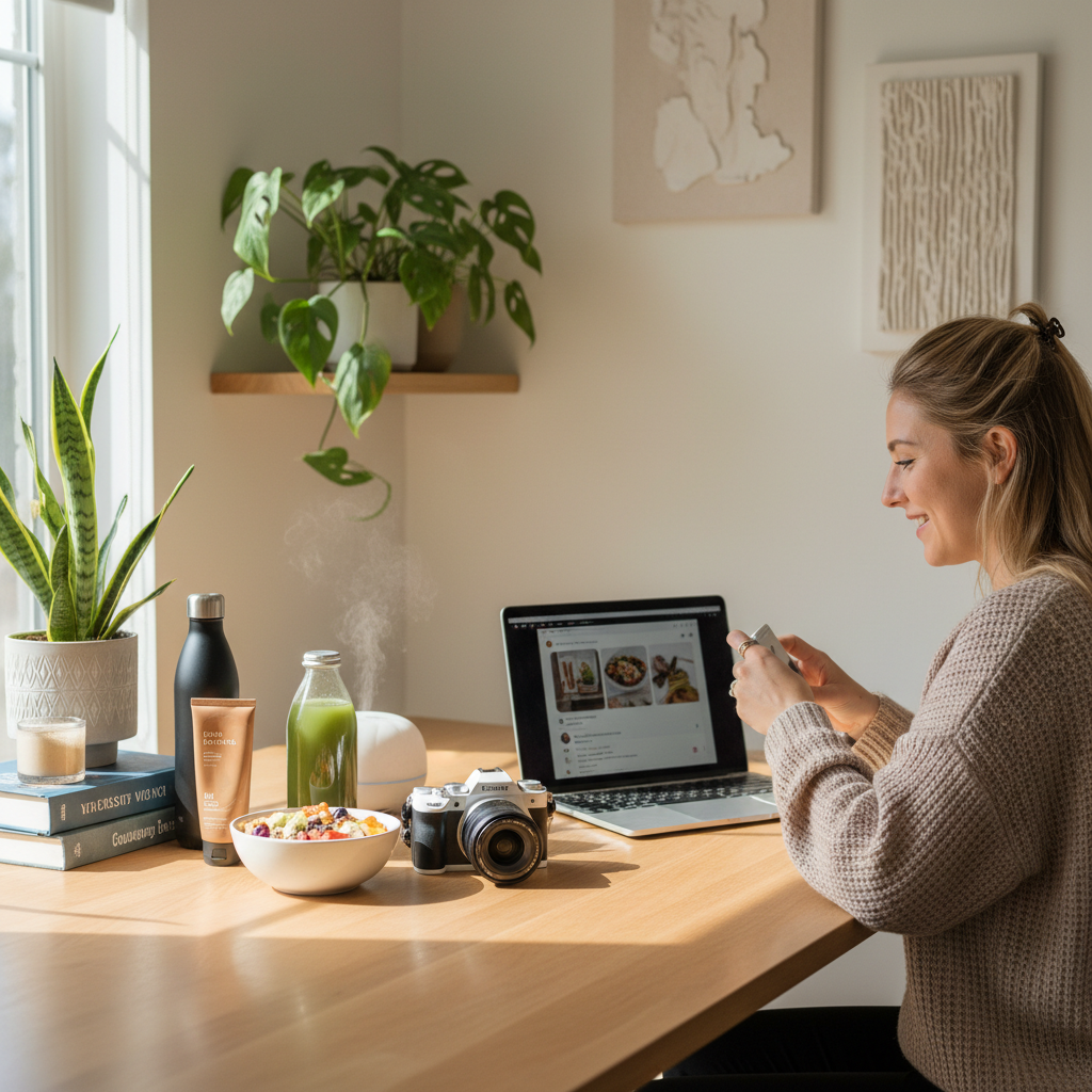 Wellness lifestyle blogger
