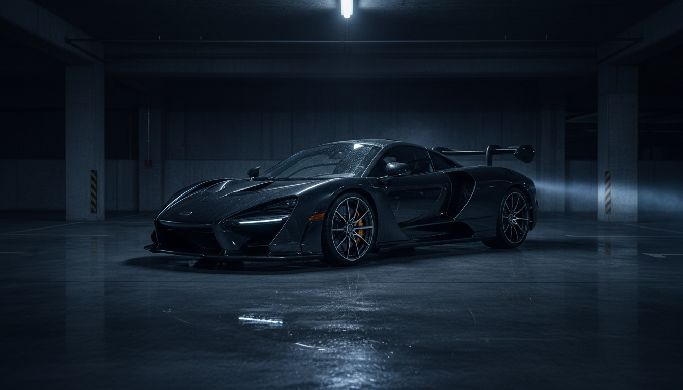 Luxury sports car