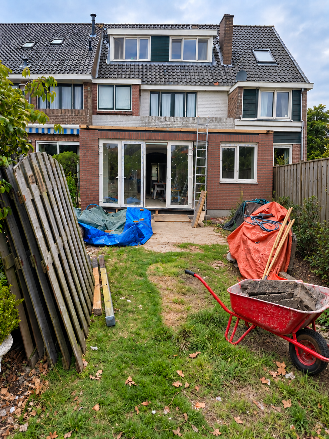 Uitbouw Met Schuifpui